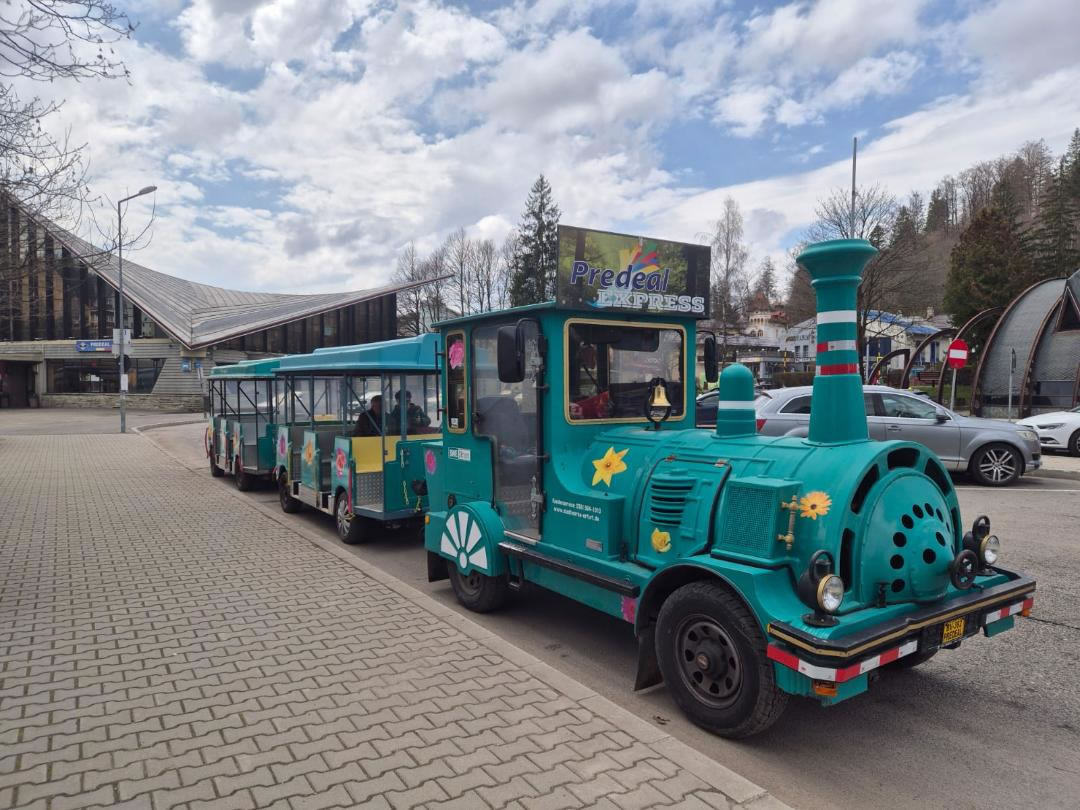Stația trenulețului turistic din Predeal